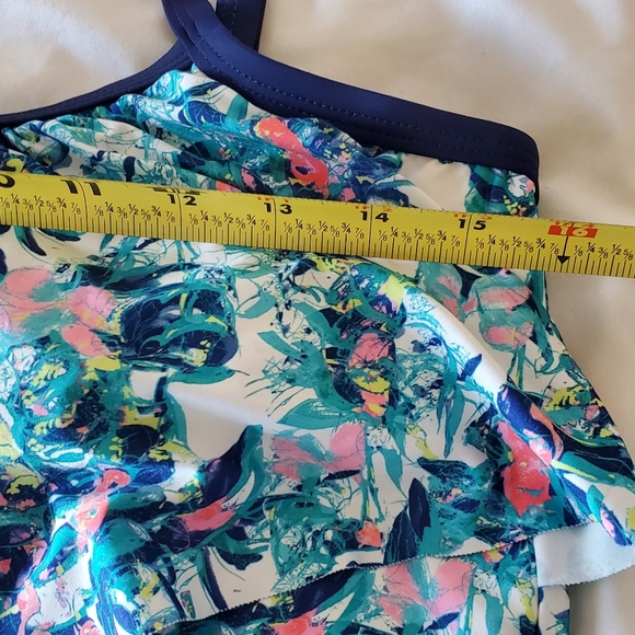 NWNT Alex Marie Layered Tankini.  Size 10 - Picture 7 of 8
